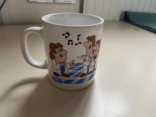 Vintage tetley tea mug - tetley, folk