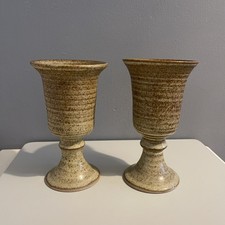 Vintage Studio Pottery Goblets