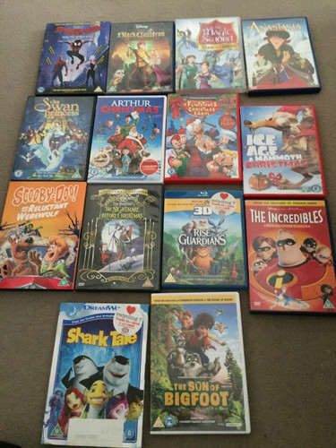 14x children dvd bundle - children's,