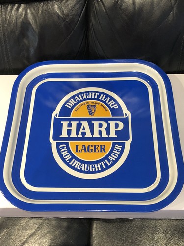 Harp lager vintage tray pub - lager,