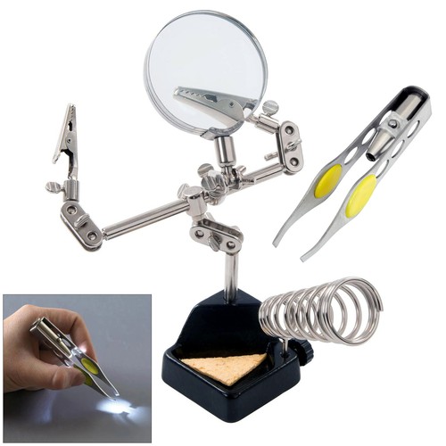 Helping hands led - helping, tweezers