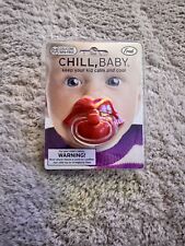 Fred Chill Red Lips Baby Pacifier Newborn Kids Dummy Funny Novelty Soother Gift
