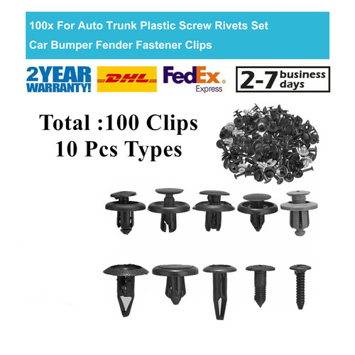 100x plastic screw - 100x,
