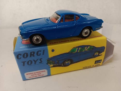 Corgi 228 volvo p1800 restored - corgi,