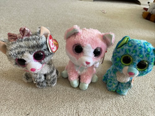 Beanie boo cat - bundle, 6”