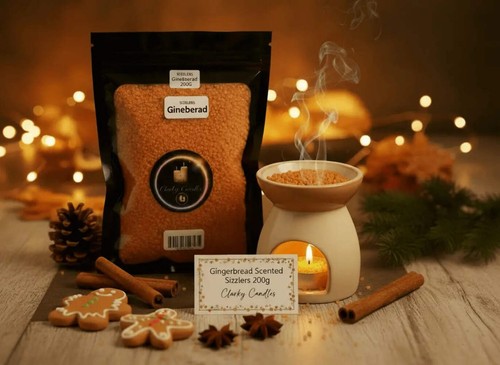 Gingerbread scented sizzlers - gingerbread,