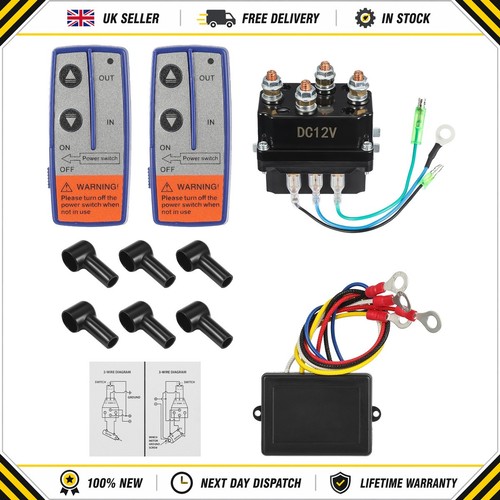 Winch solenoid relay contactor - winch,