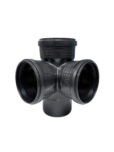 Soil pipe 110mm double - soil,