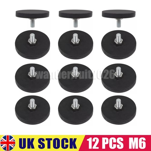 12pcs rubber coated magnet - rubber,