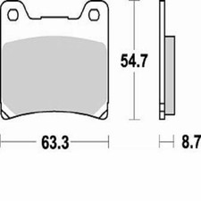 BRAKING FRONT BRAKE PADS