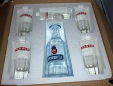 RETRO SET GLASS PERNOD BRANDED