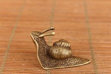 japanese bronze  snail statue