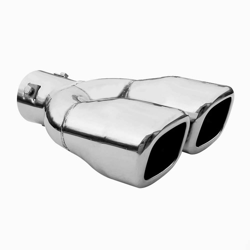 Twin exhaust tip pipe - exhaust,
