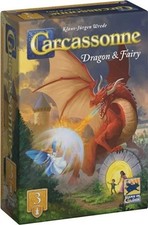Carcassonne Board Game Expansion: Dragon And Fairy (2025 Refresh)