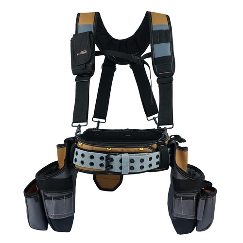 Pro framer tool belt with - tool,