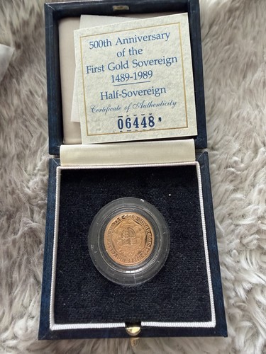 Royal mint half - royal, half-sovereign