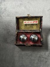 Chinese Baoding Iron Balls Boxed Chimes Dragons Exercise Massage