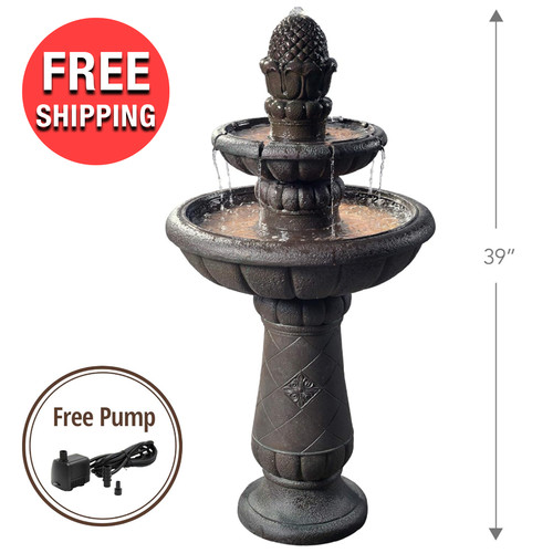 Tier outdoor cascading - tier, water