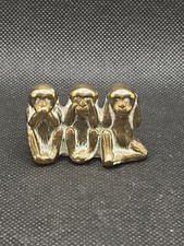Miniture Solid Brass Figurine