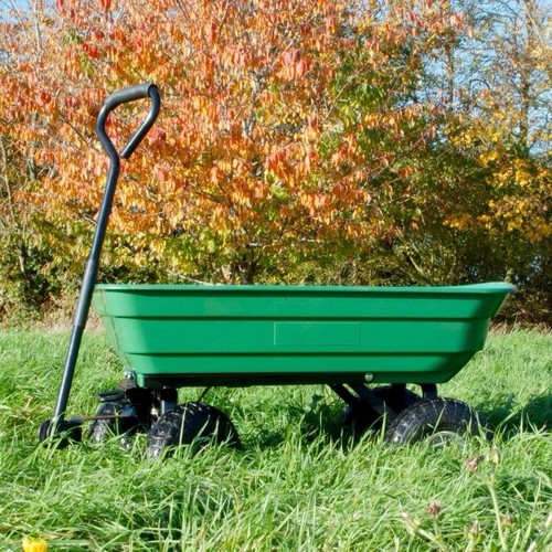 Garden dump trolley heavy load - garden,