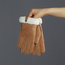 UGG Women's Shorty Gloves Chestnut