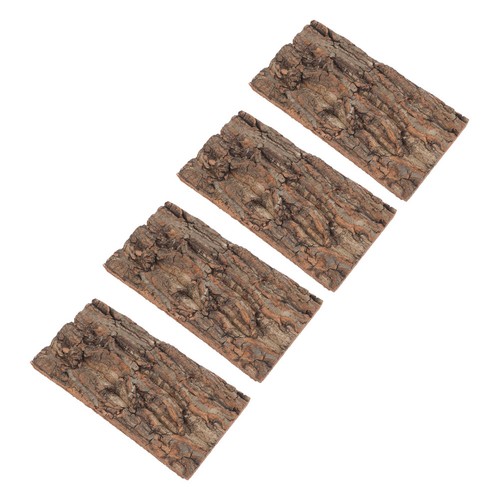 Pcs natural bark decoration - 4,