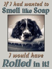 Springer Sprocker Spaniel Pet Dog Funny Flexible Fridge Magnet Christmas Gift