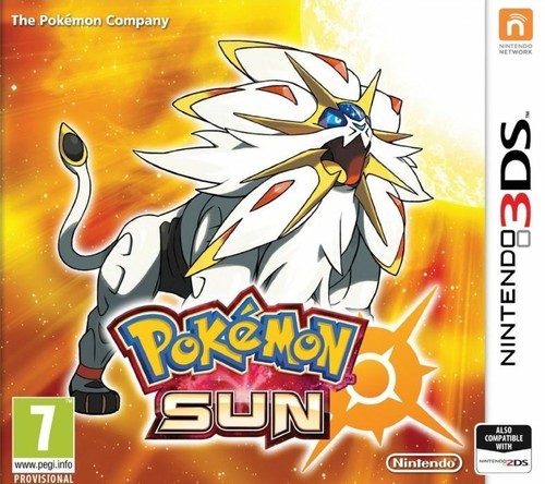 Pokémon sun - sun, (nintendo