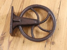 Rustic Cast Iron Pulley Wall Mounted Ceiling Light Wheel Farmhouse Industrial
