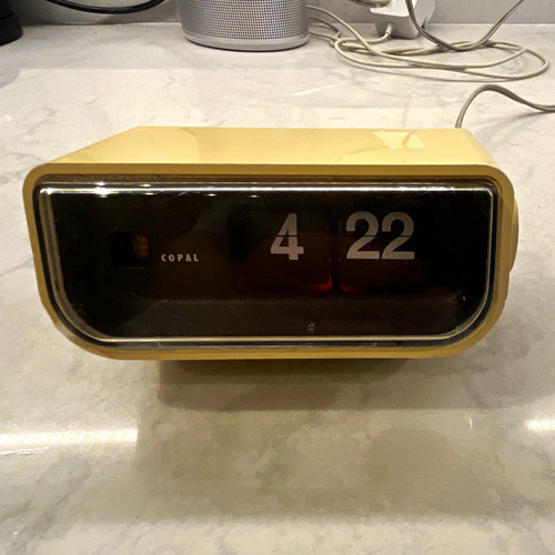 Rare copal flip display - copal, alarm