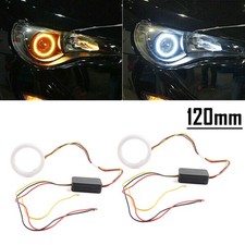 2x 120MM White Amber