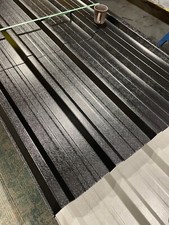 Steel Cladding Roof Sheets 10ft 0.5mm Thick in Black Polyester Coated