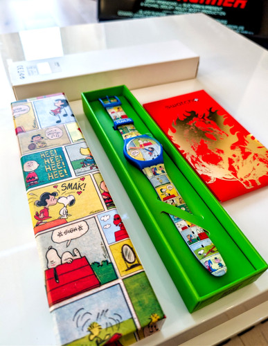 Very rare swatch x peanuts - x,