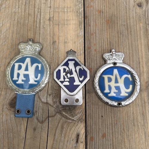 Vintage rac car grille - car,