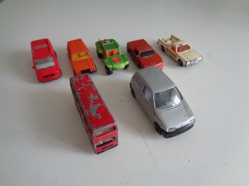 Set vintage matchbox - set,