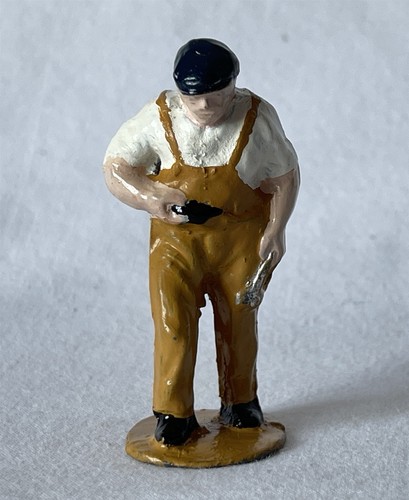 Vintage painted toy soldier - vintage,