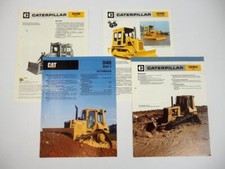 4 Brochures Caterpillar D4E