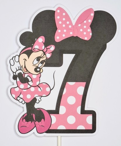 Minnie mouse cake topper - mouse,