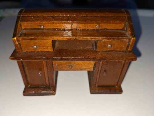 Vintage wooden dollhouse - wooden,