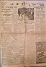 ☆WW2 DAILY TELEGRAPH ☆