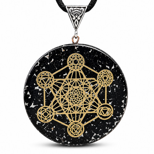Metatrons cube orgone - orgone, black