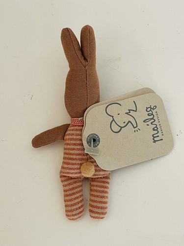 Maileg rabbit brown - my, stripe