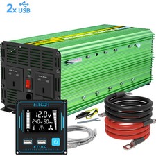 EDECOA Power Inverter 12V to