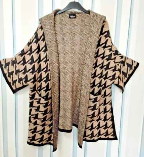 Zara hooded coat open - hooded,