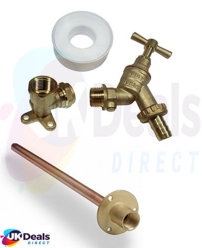 Garden tap outside - outside,