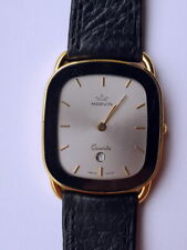Vintage MARVIN Ladies Quartz Gold Plated Swiss wristwatch Rare
