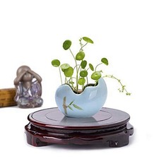 Carved Rotate Antique Stand