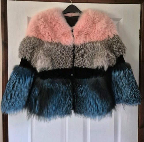 Real fox fur - real, size