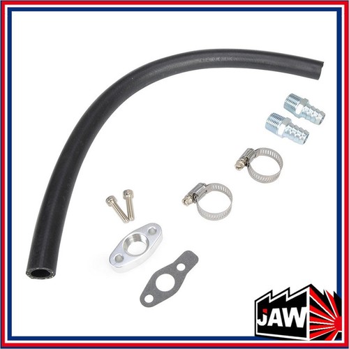 Turbo oil drain - drain, flexible