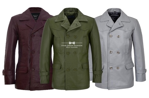 Mens german peacoat ww2 - peacoat,